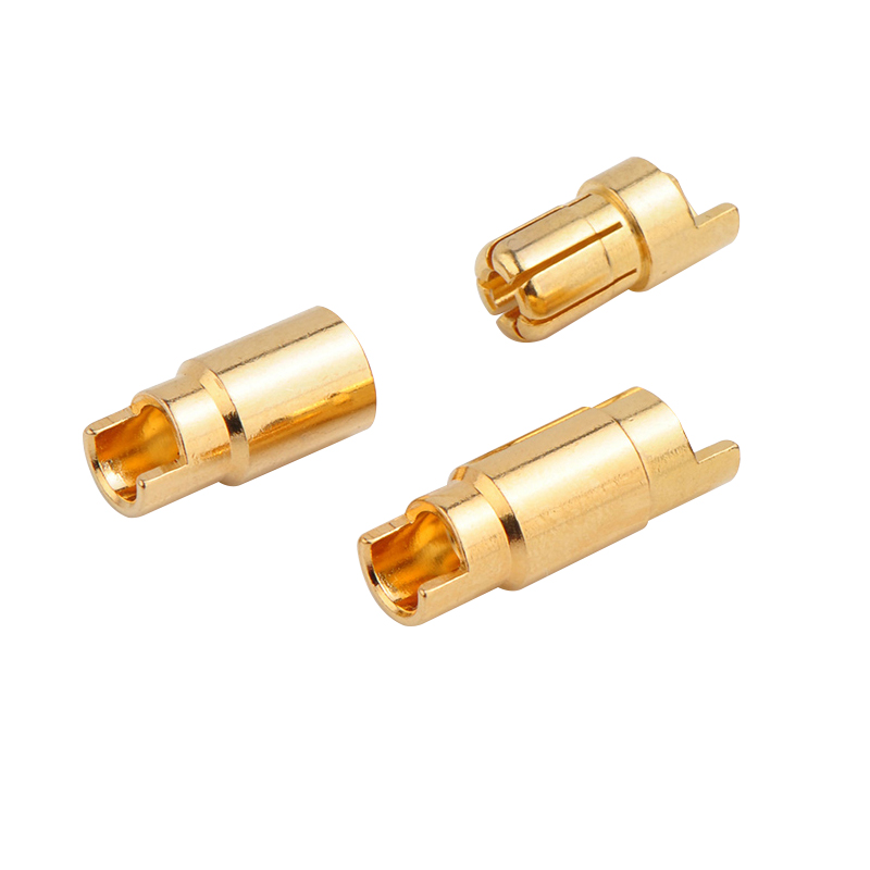 RJX 20 Pairs 6.0mm Gold Bullet Banana Connector Plug 6mm Male & Female Bullet Connector