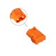 RJX Amass 10pcs Male DC Plug LCB30PW Copper Silver Plated Lithium Battery Connector For Smart Appliance
