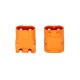 RJX Amass 10pcs Male DC Plug LCB30PW Copper Silver Plated Lithium Battery Connector For Smart Appliance