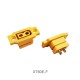 RJX 5pairs Amass XT60E-F Female + XT60PB-M Male Battery Connecting Adapter