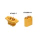 RJX 5pairs Amass XT60E-F Female + XT60PB-M Male Battery Connecting Adapter