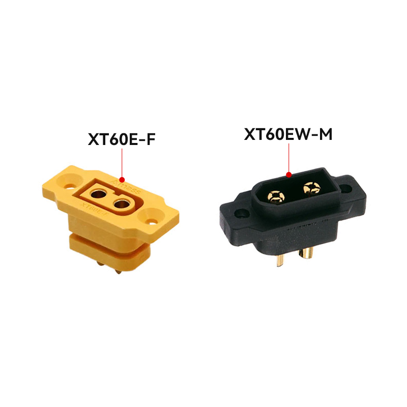 RJX 5pairs Amass XT60E-F Female + XT60EW-M Male Battery Connecting Adapter