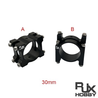 RJXHOBBY 1pcs 30mm clip pipe tube clamp