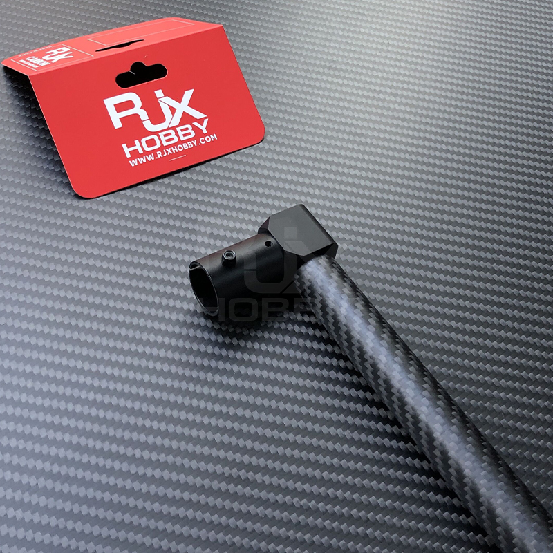  RJX 1pcs 20mm Landing Gear Aluminum Alloy Tee Tripod Carbon Fiber Tube Connector For Agriculture Drone UAV