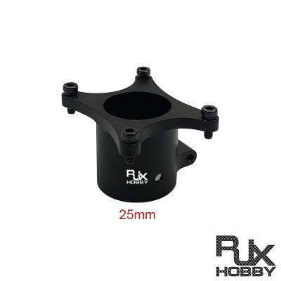RJX 1pcs 25mm Tripod Aluminum Tilt Fixed Seat Landing Gear Connector