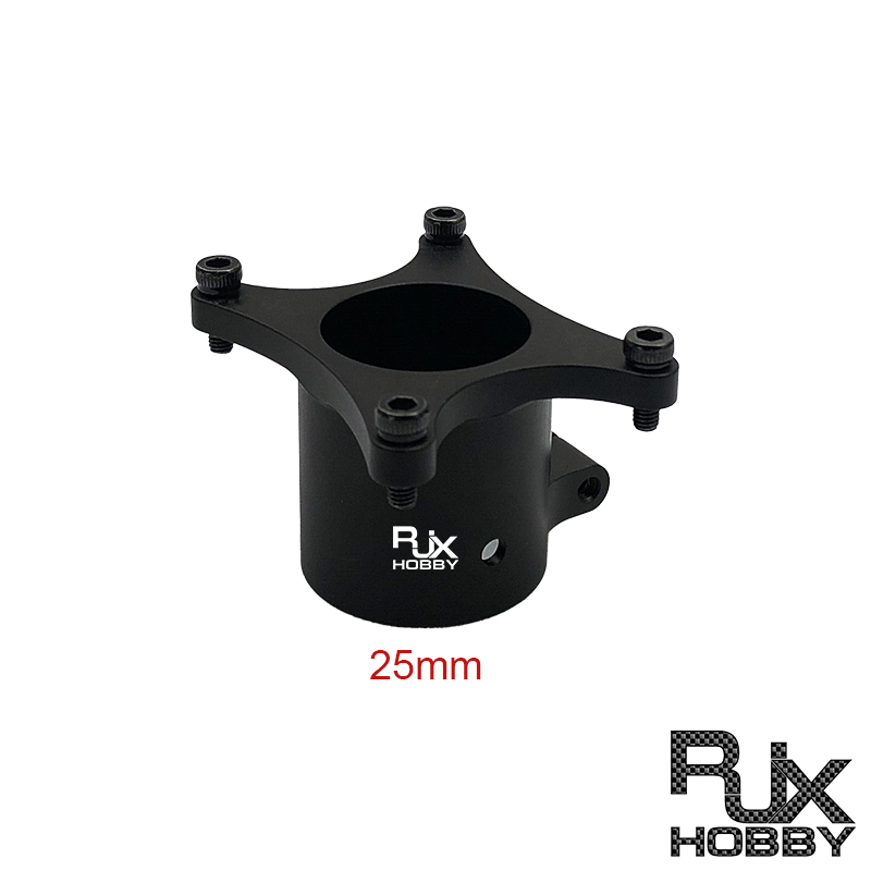 RJX 1pcs 25mm Tripod Aluminum Tilt Fixed Seat Landing Gear Connector