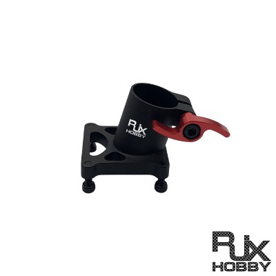 RJX 1pcs 20mm Quick Release Tripod Aluminum Tilt Fixed Seat Landing Gear Connector