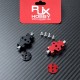RJX 12mm 15mm Alum Propeller Clamp Self-tightening Quick Release Mount Paddle Seat for RC UAV Drone Accessories