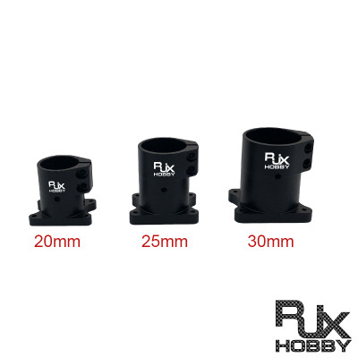 RJXHOBBY 1pcs 20mm 25mm 30mm Landing Gear Vertical Mount Base Nozzle Connecting Rod Fixing Parts for Agriculture UAV Drone