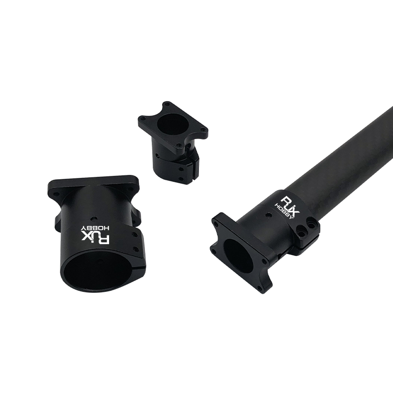 RJXHOBBY 1pcs 20mm 25mm 30mm Landing Gear Vertical Mount Base Nozzle Connecting Rod Fixing Parts for Agriculture UAV Drone