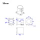 RJXHOBBY 1pcs 20mm 25mm 30mm Landing Gear Vertical Mount Base Nozzle Connecting Rod Fixing Parts for Agriculture UAV Drone