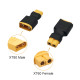RJX 2pcs XT60 Female To XT90 male battery converter plug
