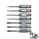 RJXHOBBY 7Pcs mini Hexagon Screw Driver Set Rc Tool Kit for Rc Car Quadcopter Racing Drone