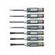 RJXHOBBY 7Pcs mini Hexagon Screw Driver Set Rc Tool Kit for Rc Car Quadcopter Racing Drone