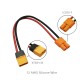 RJX 1pcs XT60 Male to LCB30 Female Extension Adapter 12AWG Wire
