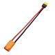 RJX 1pcs XT60 Female to LCB30 Male Extension Adapter 12AWG Wire 