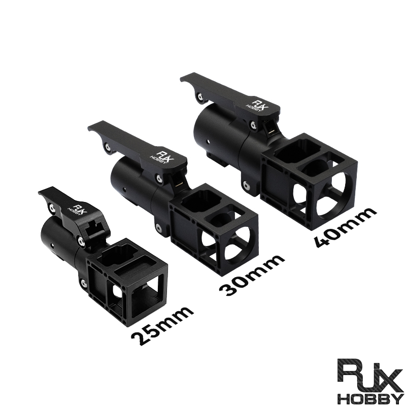 RJXHOBBY 1pcs 25 / 30 / 40mm folding side arm for Plant Protection UAV Multicopter