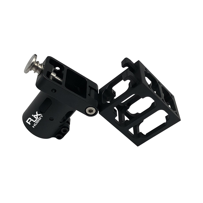 RJX 1pcs Aluminum alloy folding down arm pipe joint 25 30mm for plant protection uav RC helicopter spareparts