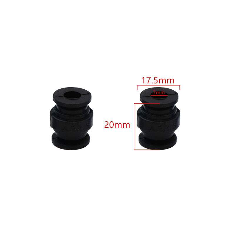 RJX 50pcs Damping Balls AV Shock Absorber Ball Damper Anti-Vibration Ball