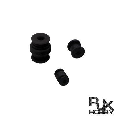 RJX 50pcs Damping Balls AV Shock Absorber Ball Damper Anti-Vibration Ball