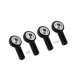 RJX M2 Aluminum Metal Rod Ends Ball Joint CW(2)& CCW(2) 