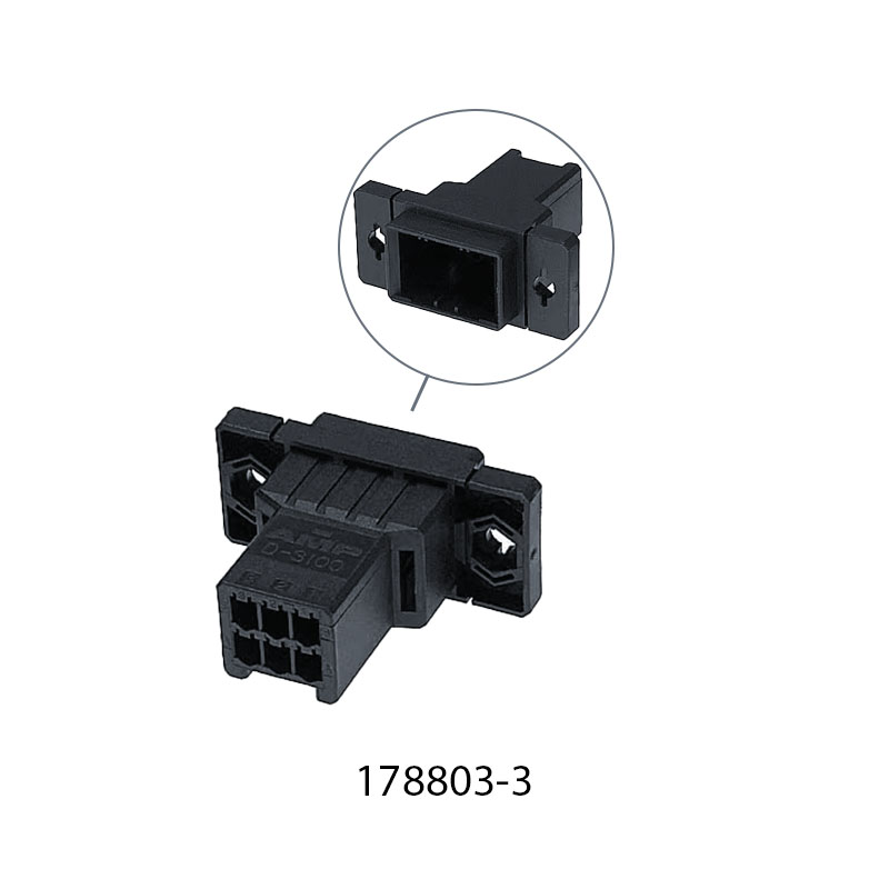 RJX AMP CONNECTOR FOR MULTI SERVO/CONNECTION (6) PIN