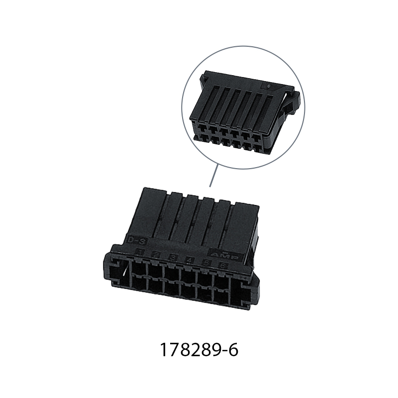 RJX AMP CONNECTOR FOR MULTI SERVO/CONNECTION (12) PIN