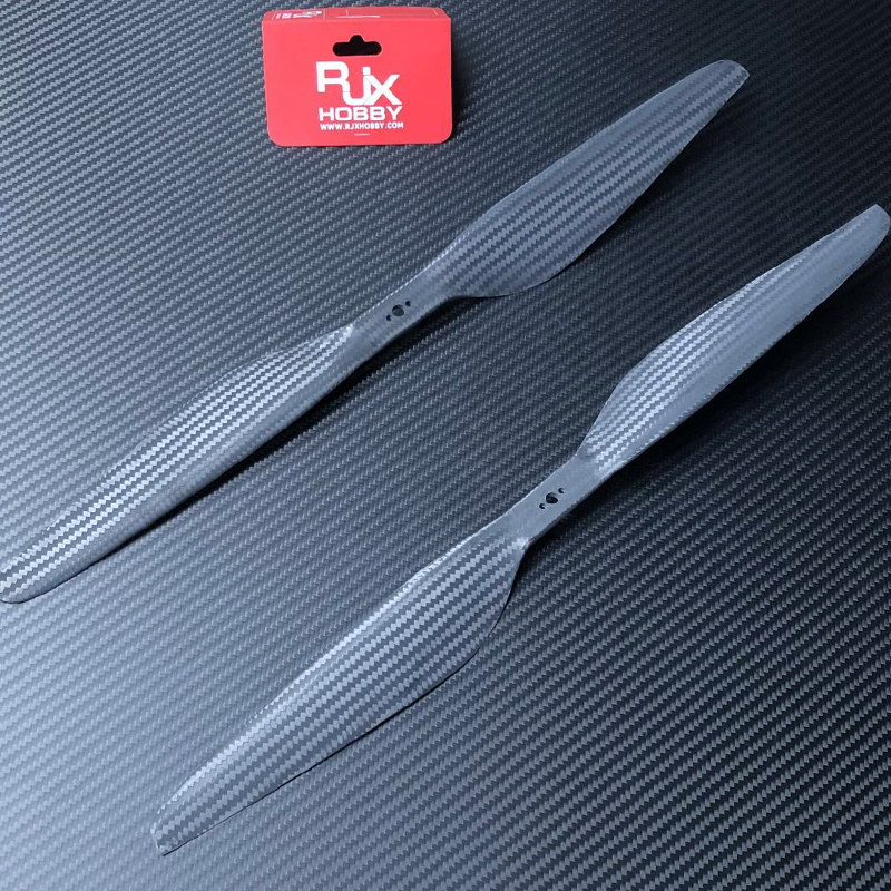 RJX 1pair 1861 carbon fiber  forward and reverse propeller for the industry quadcopter hexacopter octocopter multirotor drone