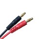 RJX 1pcs Futaba Style Receiver Plug to 4mm Banana Connector
