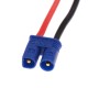 RJX 1pcs RC Battery Charge Cable EC2 Male to 4mm Banana Plug Connector Plug Adapter