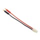 RJX 1pcs Tamiya Connector Plug to 4mm Banana Plug RC Battery Charging Lead Cable