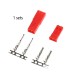 RJX 50 sets 2.54mm 2 Pin JST Connector Plug Jack Female Male Housing Plug Jumper Crimp Terminal Wire Connector