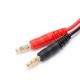 RJX 1pcs 6 in 1 T-Plug Connector to 4mm Banana Plug Parallel Adapter 