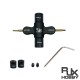 RJX 1Pcs M3 M5 Metal Quad Wrench & 1.5mm 2mm Hex Screwdriver Replacement Sleeve for RC Car FPV Motor Nuts Prop Releasing