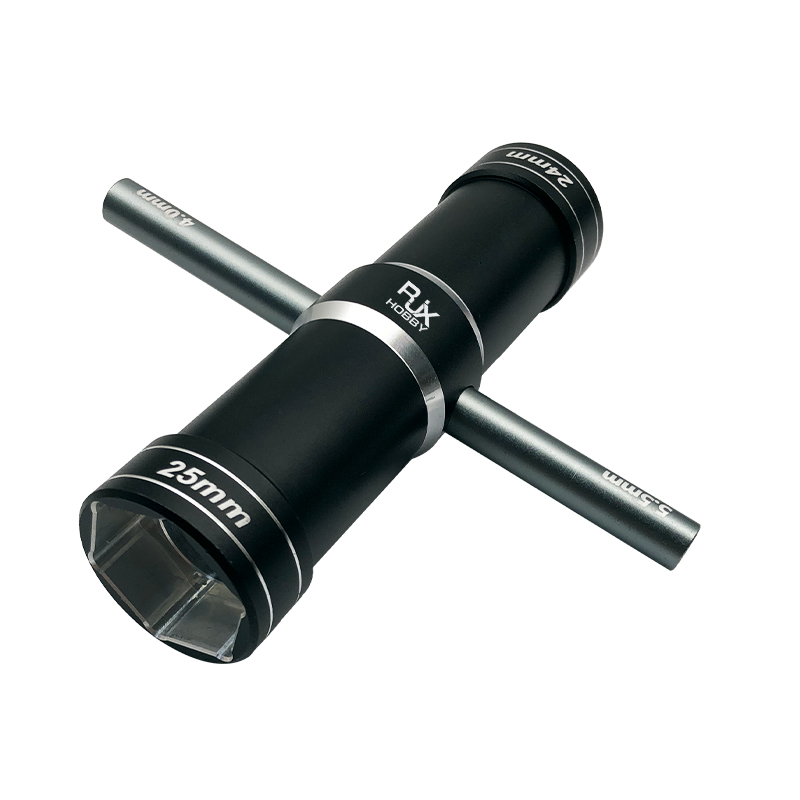 RJXHOBBY 4.0/5.5/24/ 25mm Hex Socket Wrench Spanner Nut Key Stainless Steel