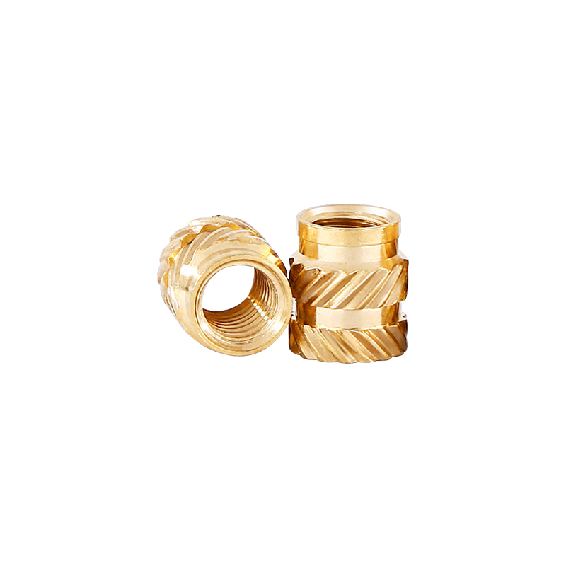 RJX 100pcs M4 Brass Insert Nuts Hot Melt Molding Copper Heat Inserting Thread Embedded Knurled Injection Nut