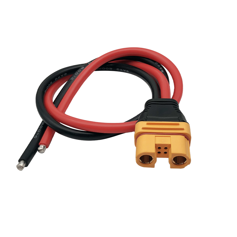 RJXHOBBY 1pcs Amass AS150U Connector Anti Spark with Short Silicone Wire Protective Cover (Female)