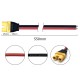 RJXHOBBY 1pcs Amass AS150U Connector Anti Spark with Short Silicone Wire Protective Cover (Female)
