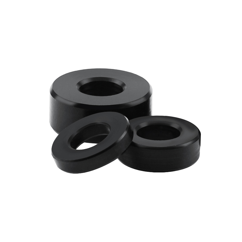 RJX 100pcs POM round washers Thickened gasket Isolation column(ID3.1mm OD8.0mm)