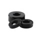 RJX 100pcs POM round washers Thickened gasket Isolation column(ID3.1mm OD8.0mm)