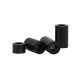 RJX 100pcs POM round washers Thickened gasket Isolation column(ID3.1mm OD8.0mm)