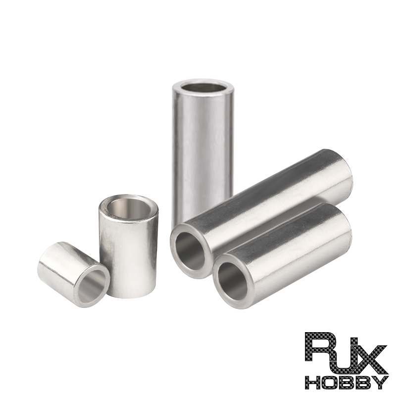 RJX 50pcs Aluminum washer bushing gasket (ID4.2mm OD8.0mm)