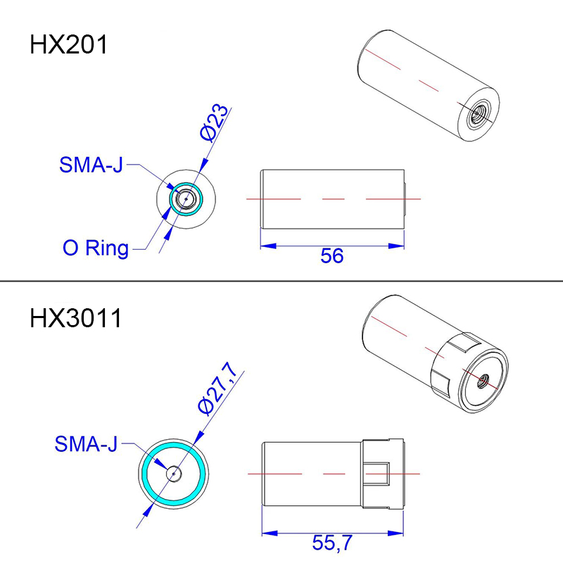RJX 1pcs RTK  antenna helix GNSS UAV antenna Support GPS BD GLONASS GALILEO Navigation Specifications
