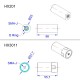 RJX 1pcs RTK  antenna helix GNSS UAV antenna Support GPS BD GLONASS GALILEO Navigation Specifications
