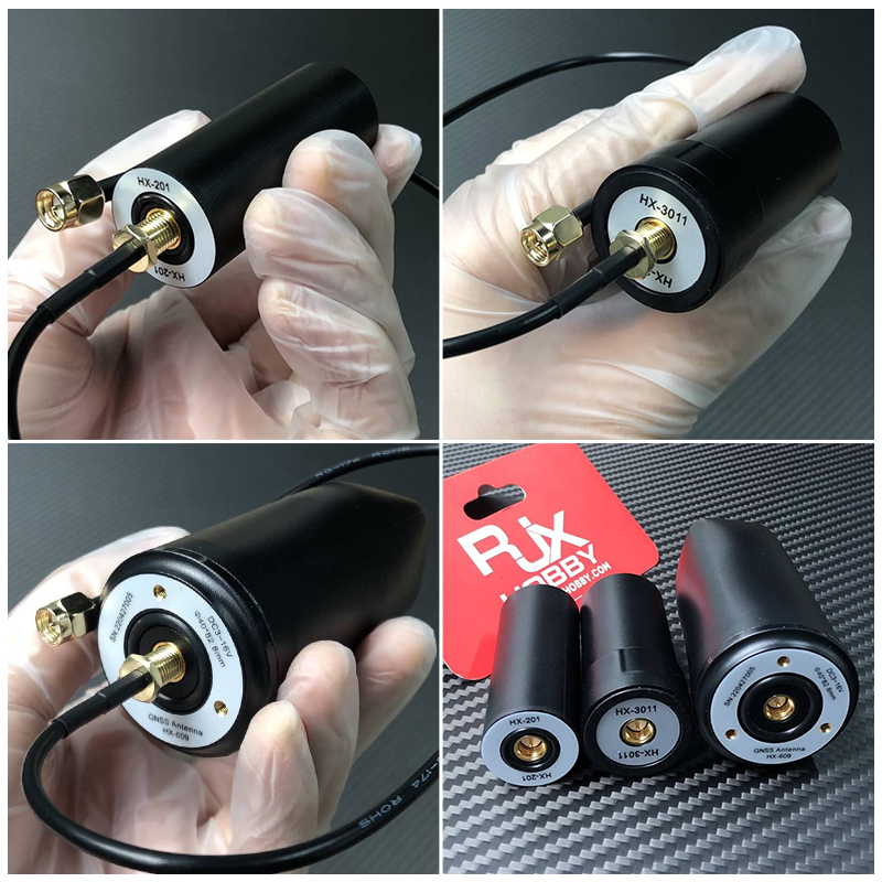 RJX 1pcs RTK  antenna helix GNSS UAV antenna Support GPS BD GLONASS GALILEO Navigation Specifications