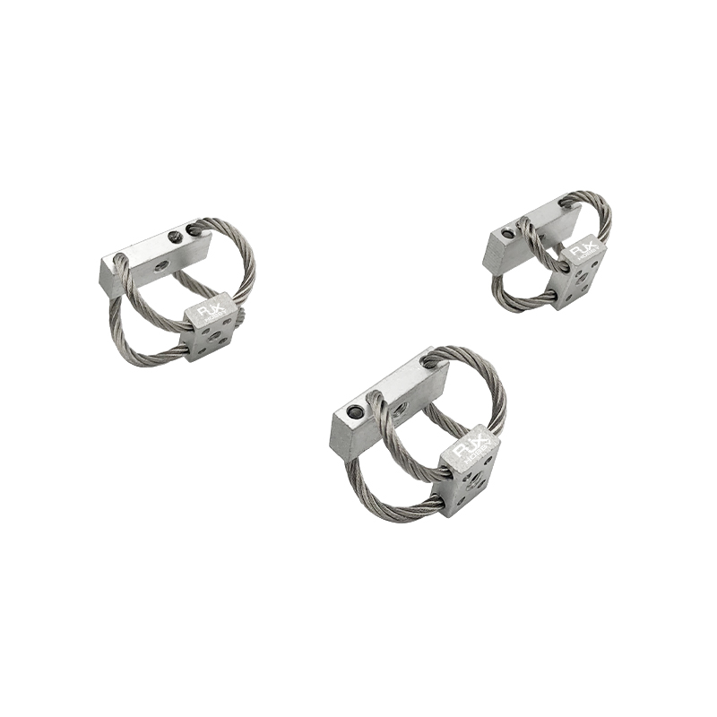 RJXHOBBY 4pcs M3 RC UAV Aerial Photography High Performance Steel Wire Rope Isolator Anti-vibration Shock Gimbal Dampener