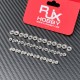 RJXHOBBY 100pcs M2 M2.5 M3 M4 M5 Stainless Steel Press nut