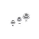 RJXHOBBY 100pcs M2 M2.5 M3 M4 M5 Stainless Steel Press nut