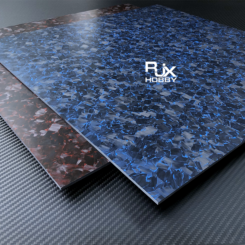 RJX T300 Forged Carbon Fiber Sheet 500x400x2.0-10mm