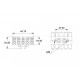 RJX 1pcs Power Distribution Module Power Hub/Compatible XT60